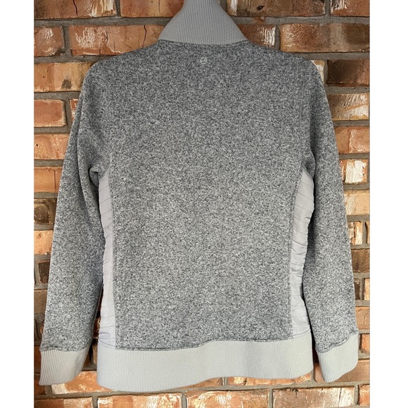 Magellan Outdoors Women’s Gray High Neck Zip Up Jacket Size XL - Picture 3 of 7